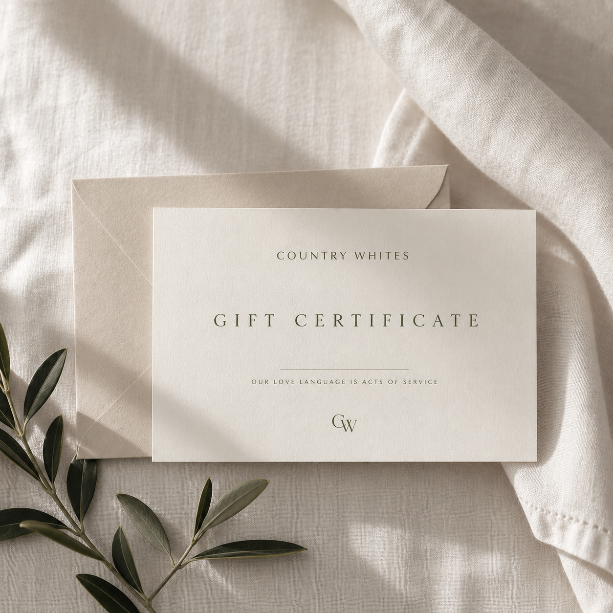 Gift Certificate
